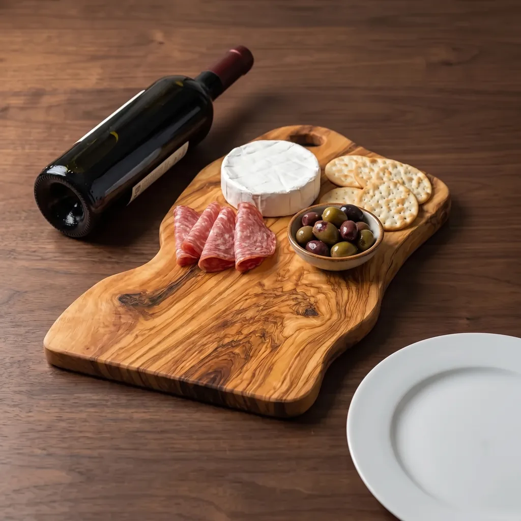 Olive Wood Charcuterie Board (11